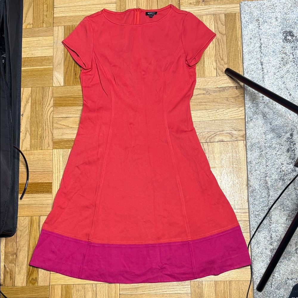 Vintage Red & Pink Dress
